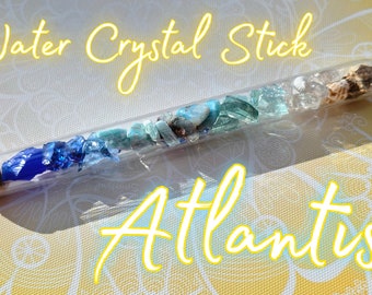 Kristall-Mischung Magical Water ATLANTIS | Edelsteine, Holy Stone & Andara Energetisierung von Wasser | CRYSTAL WATER | Edelsteinwasser 5D