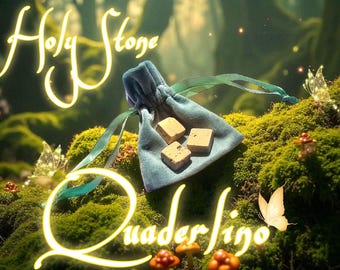 HOLY STONE Quaderlino – Protection naturelle contre les champs électromagnétiques | Travertin de Troie | Plus de 550 000 Bovis | Protection contre l'électrosmog 5G/6G/7G