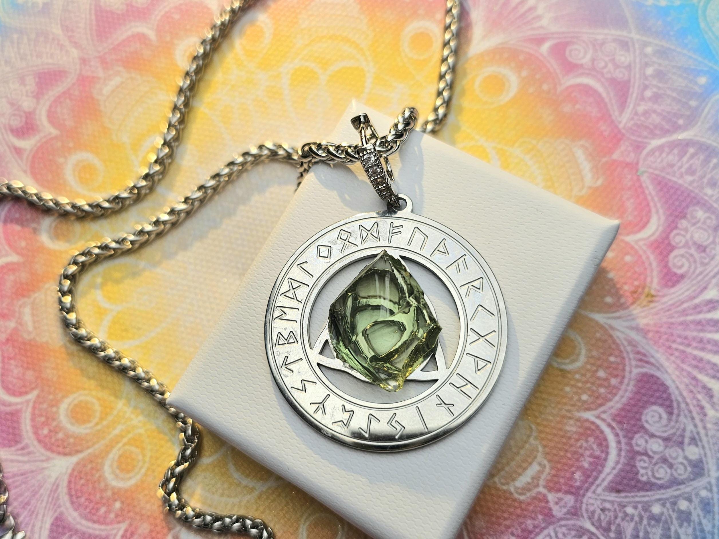 Trinity Rune Rune Wheel of Life Force | Celtic Amulet / Triquetra Viking Amulet ...
