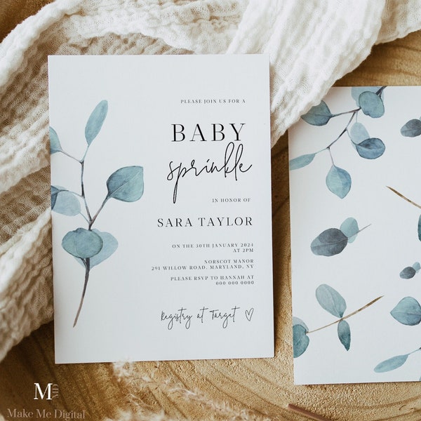 Baby Shower Second Child Invitation Etsy