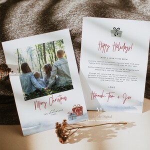 Biglietto di Natale scandinavo 2023, biglietto di Natale stampabile, biglietto personalizzato, download immediato, biglietto di Natale modificabile, biglietto festivo