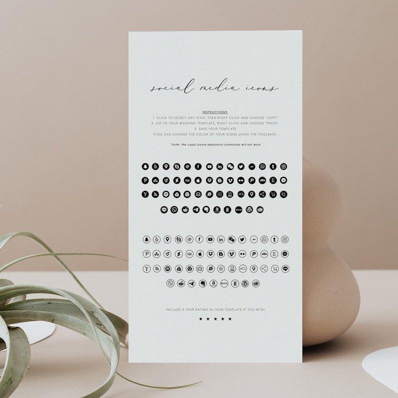 Minimalistiskt visitkort | Redigerbar visitkortsmall | Fotografisk visitkort | Modernt litet visitkort, Handgjort visitkort 111 bild 3
