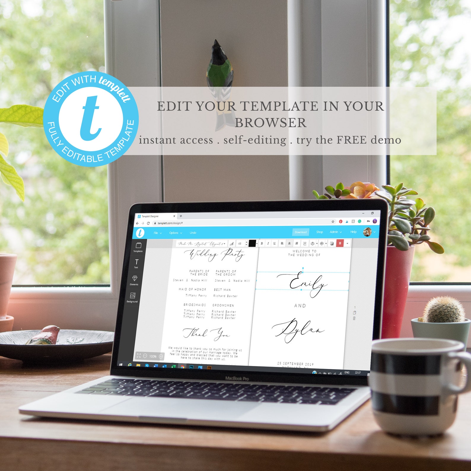 Modern Calligraphy Price List Sign Template Small Business Etsy