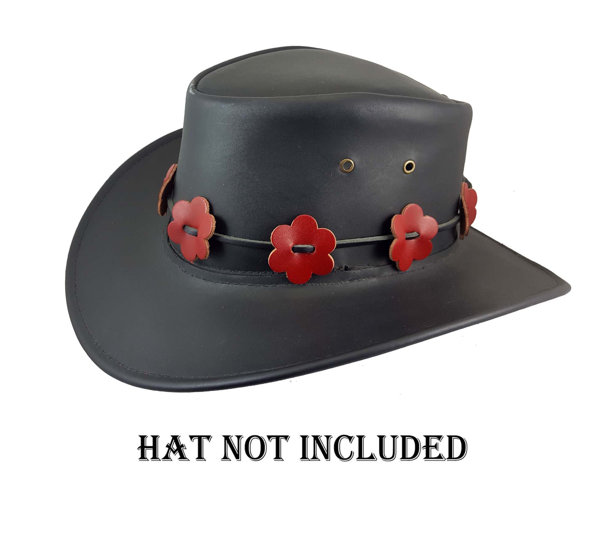 womens cowboy hat bands