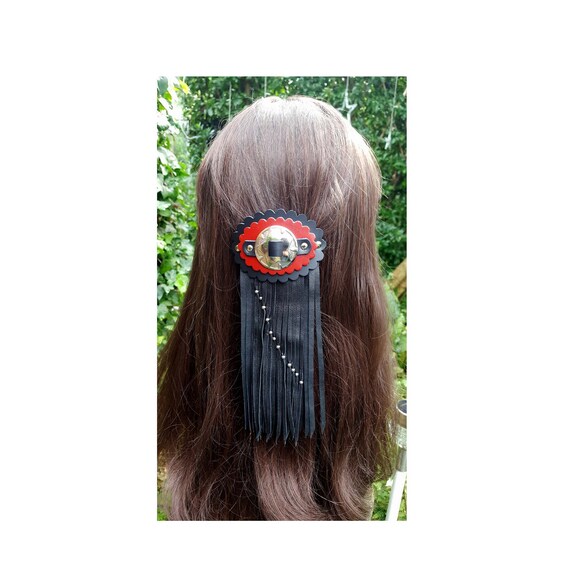 Western Hair Barrette Hair Accessories Leather Hair Barrette - Etsy Western Hair Barrette Hair Accessories Leather Hair Barrette - Etsy