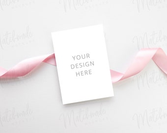 Invite Mockup Blank Card Mockup Wedding Invitation Mock Up Etsy