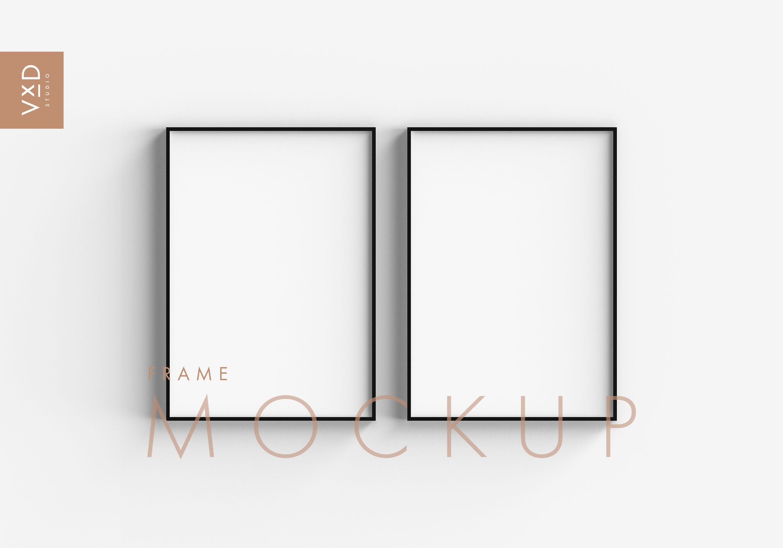 Postcard Mockup PSD, Horizontal Frame Mockup, Frame Border Design, Postcard  Frame, Smart Object 