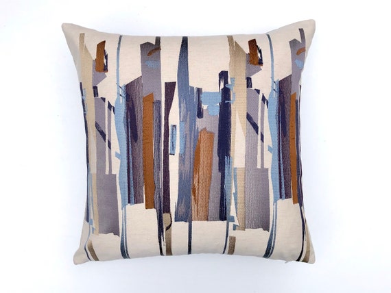 navy copper cushions