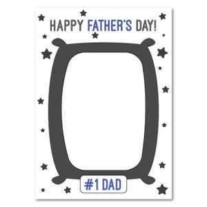 First Father's Day Card, First Father Day Gift, Printable Father's Day ...