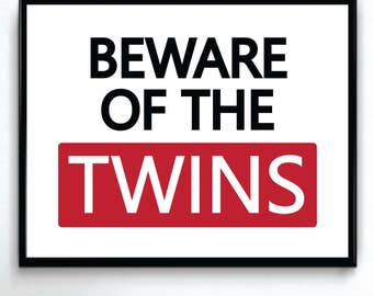 Twin nursery decor, Twin baby gift, Boy girl twin, Family wall art, Word family posters, Family print, Quote wall art, twin gift twins print