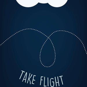 Let Your Dreams Take Flight Collection, Nursery Decor, Playroom Wall ...