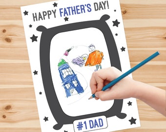 First father day card, First father day, Printable father day card, Printable father, Fathers day gift from kid, Fathers day card from son
