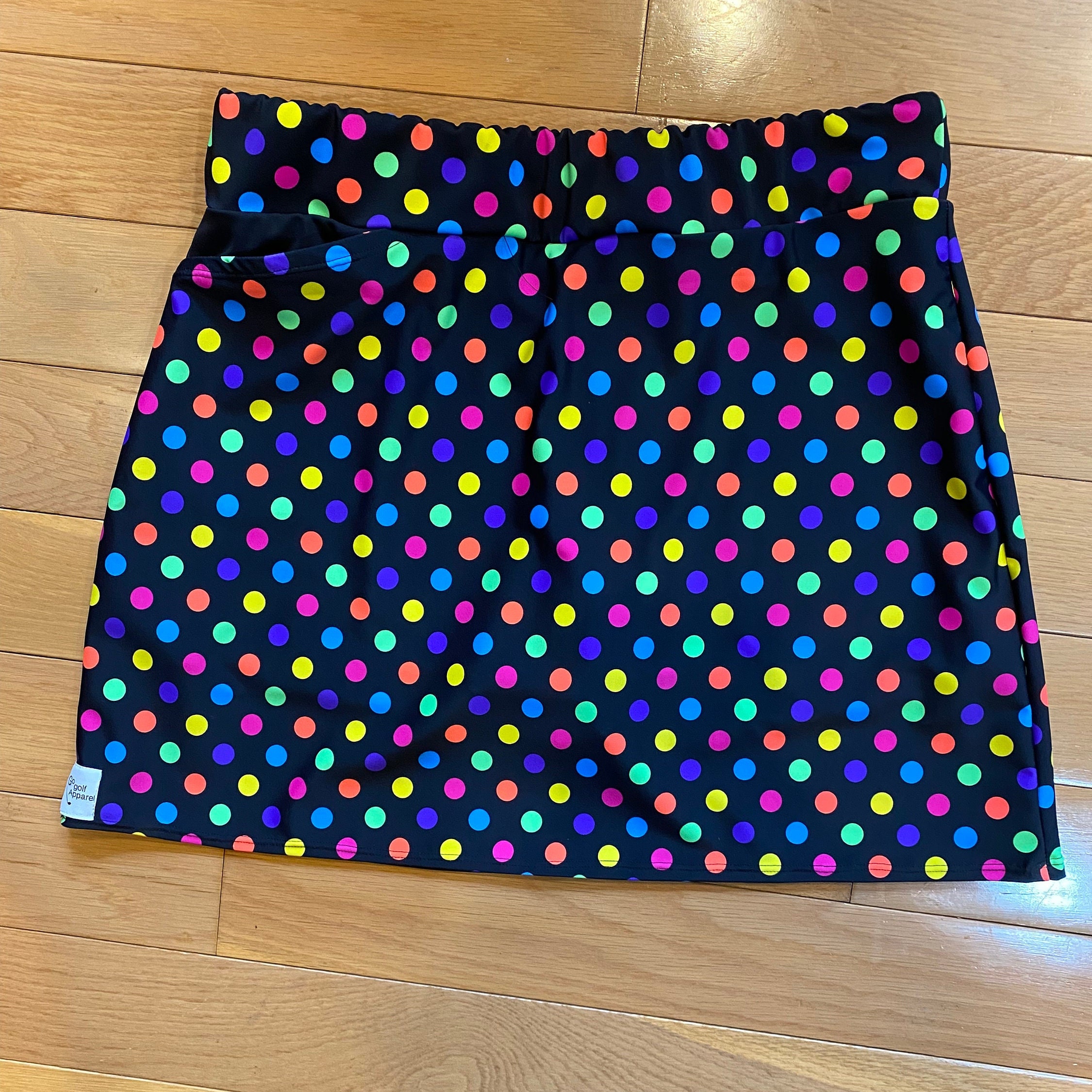 Polka dot cheap golf skirt