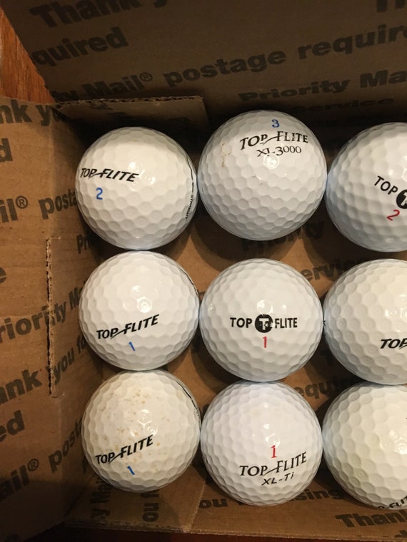 Used TOP-FLITE GOLF Balls 12 White and 3 Orange Minor Wear - Etsy Ireland Used TOP-FLITE GOLF Balls 12 White and 3 Orange Minor Wear - Etsy Ireland