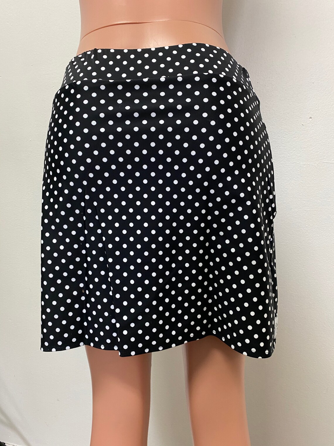 Black & White Polka Dot Golf Skirt / Skort Running / Etsy