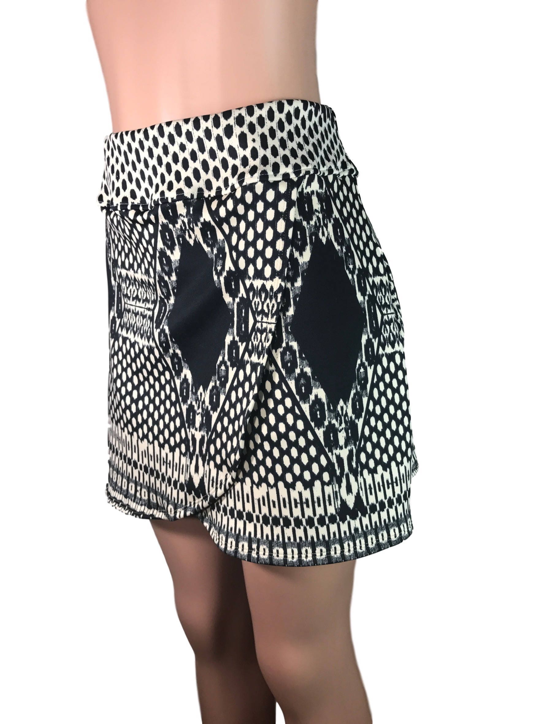 wrap around running skirt