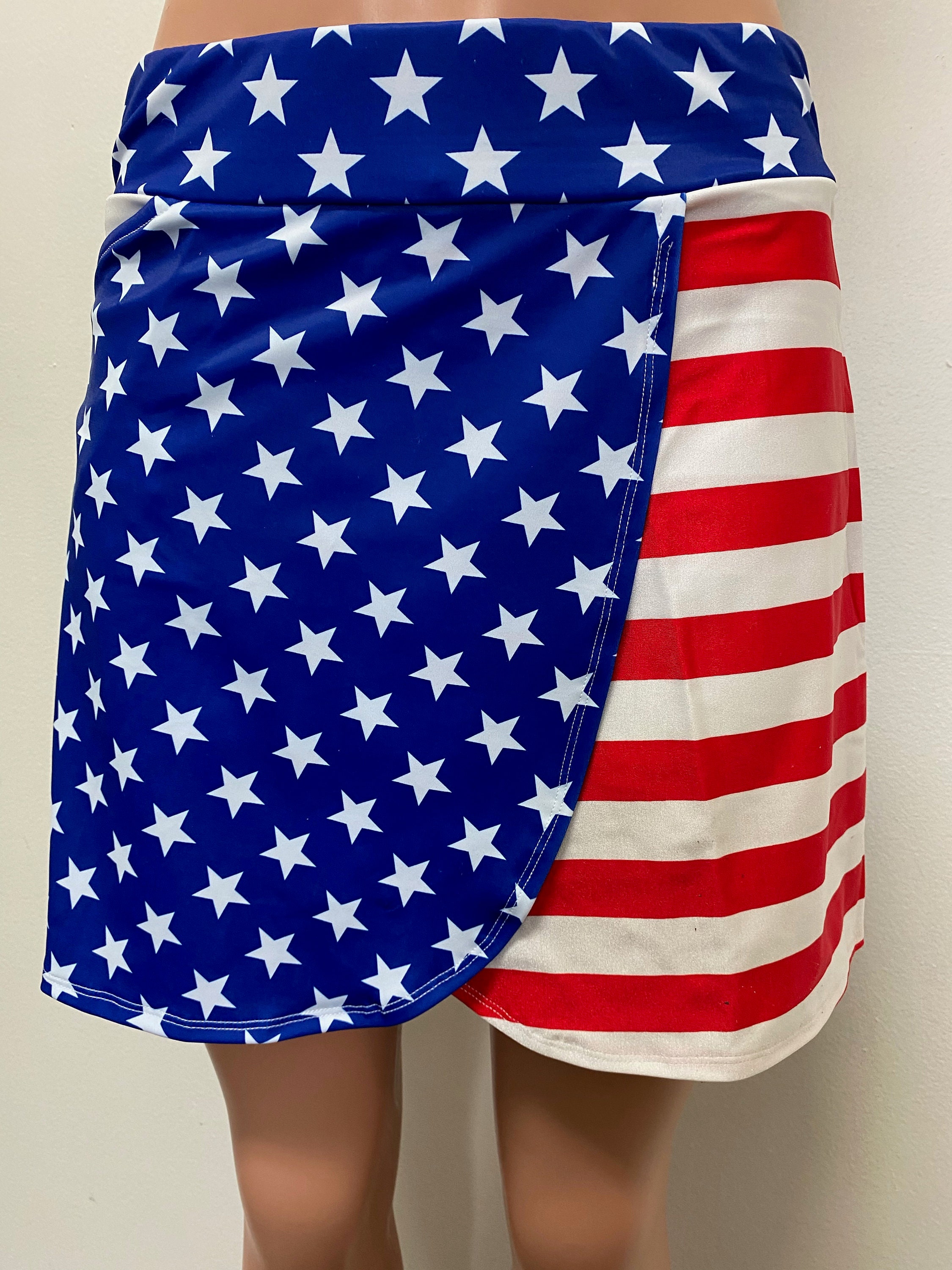 wrap around running skirt