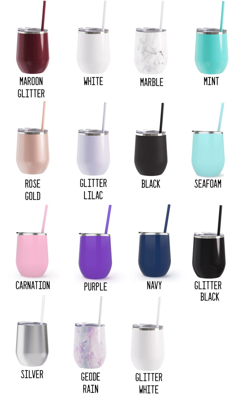 I/'d Rather Be Camping Pop-Up Camper Stainless Steel Wine Tumbler