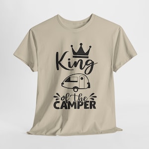 King of the Camper T@B Trailer T-Shirt, Crewneck & Hoodie