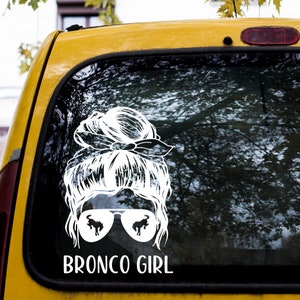 Bronco Girl - Bronco Window Decal