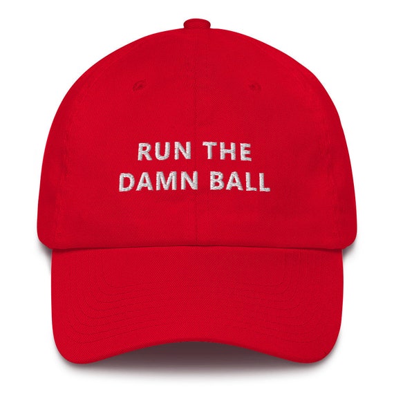 run the ball hat