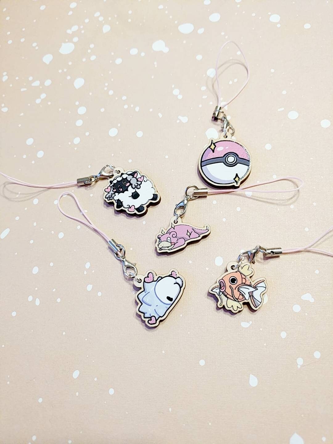 Pokemon charms Etsy