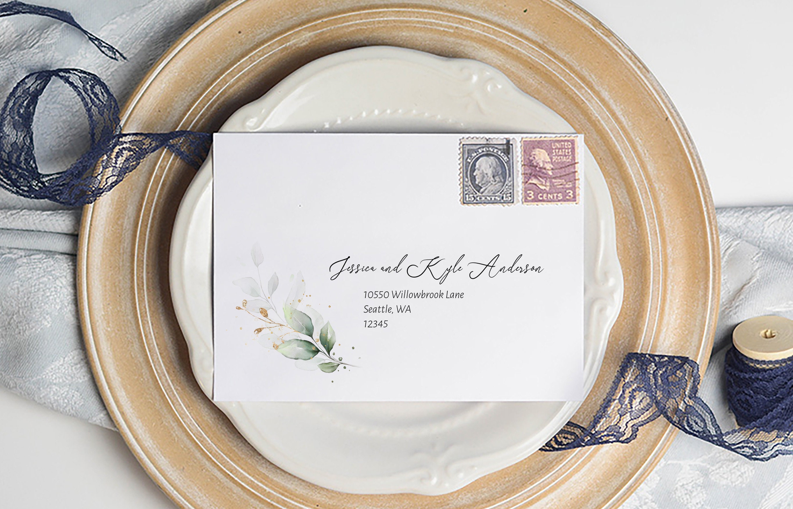 Printable Envelope Template, Envelope Address Template ...