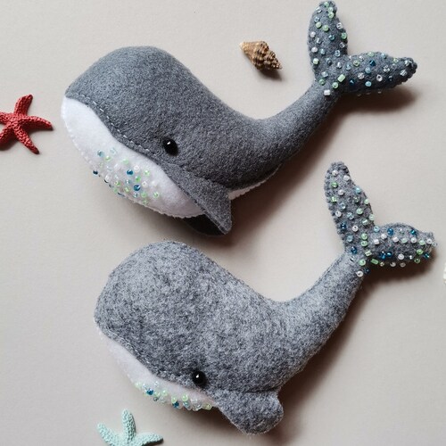 Kawaii Baby Sea Creatures Ornament Under the Sea Decoration Etsy