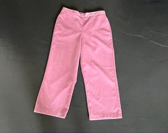 Vintage Pink Alfred Dunner Corduroy Trousers