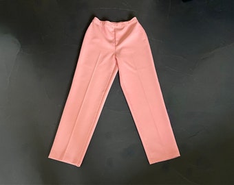 Vintage Bend Over Levi Strauss & Co Women's Dress Pants Pink Size 14 Made In USA