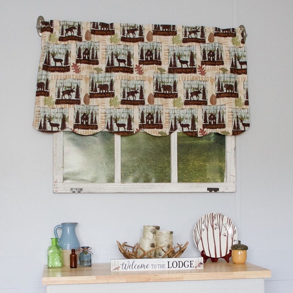 Cabin Curtains Etsy