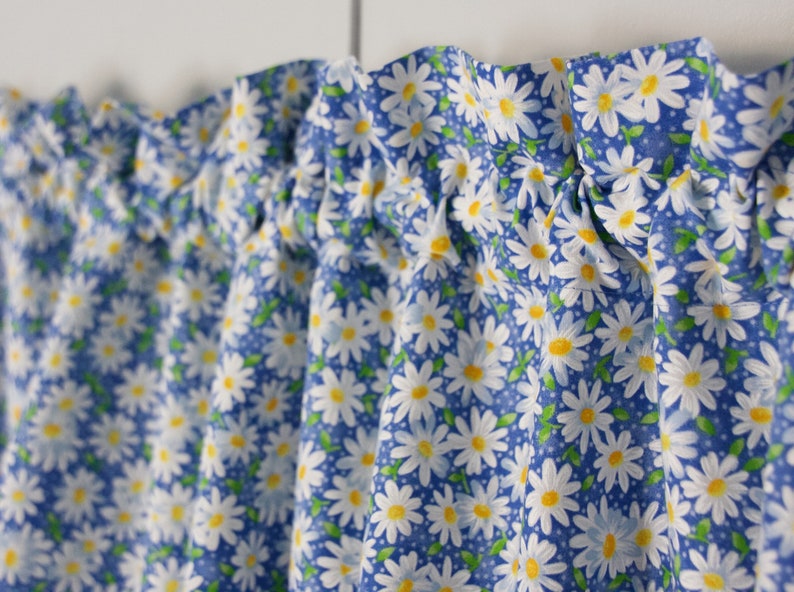 country home decor Daisy cafe curtains kitchen curtains kitchen cafe curtains spring home decor country cafe curtains cafe curtains