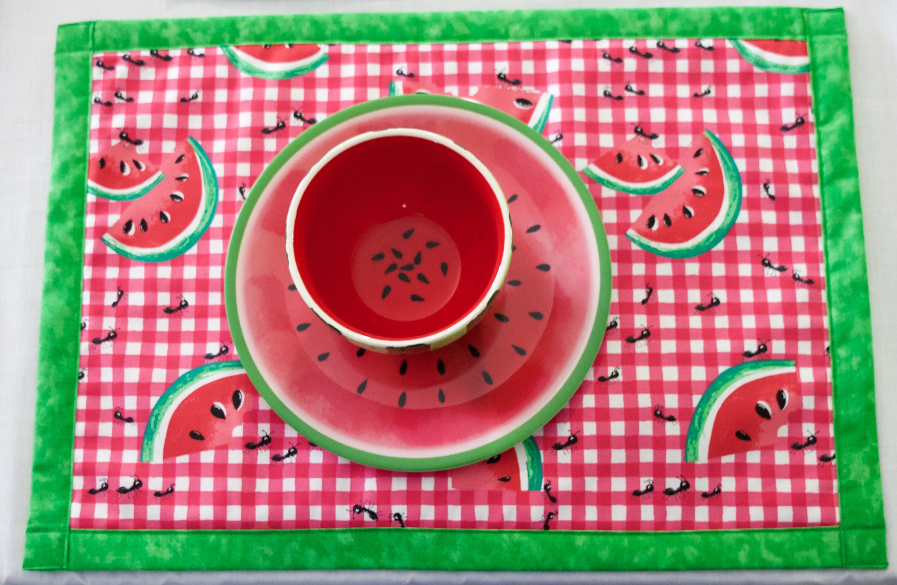 Placemats Watermelon Placemats Country Placemats Country Etsy