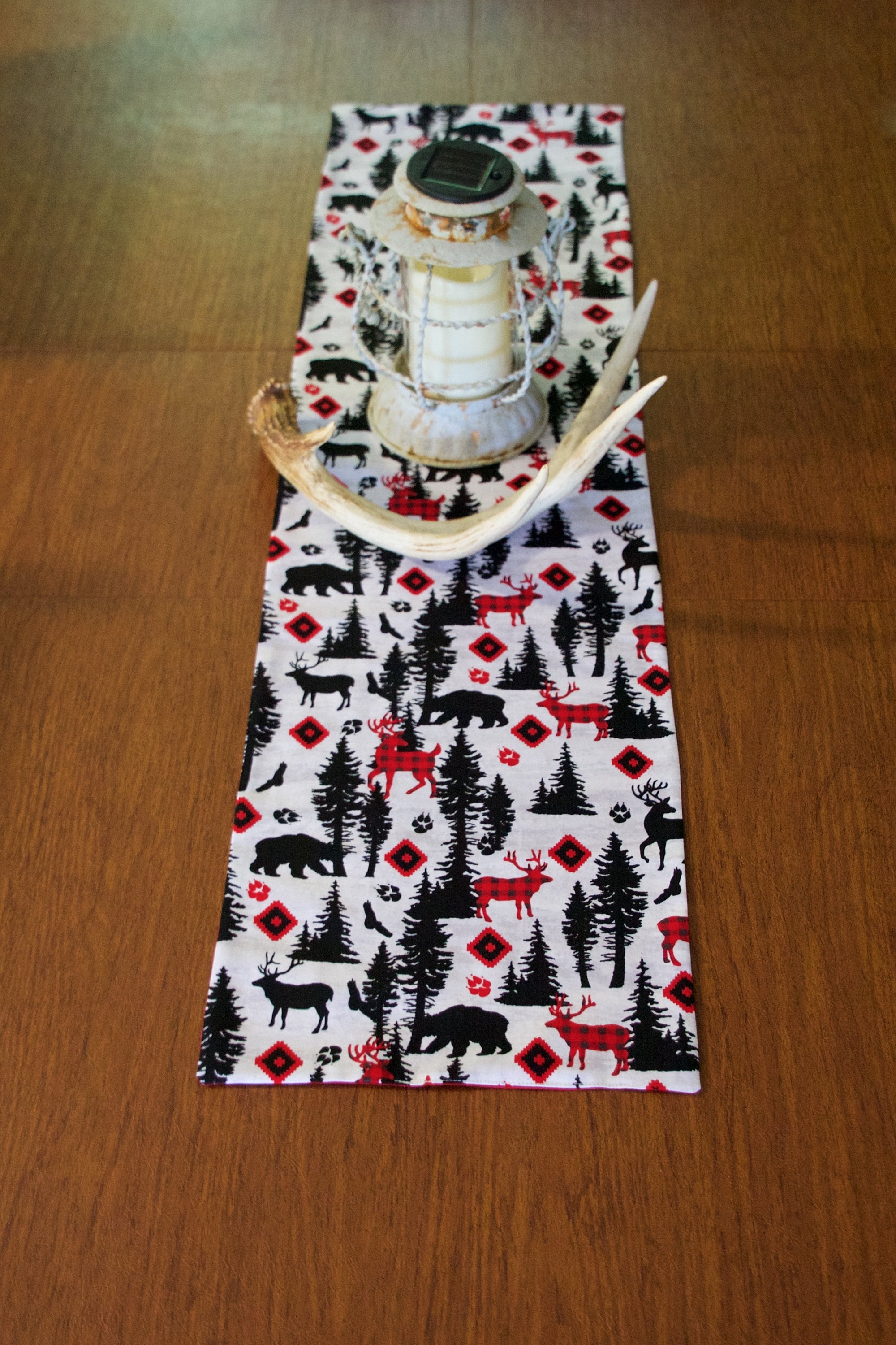 Lodge Table Runner Cabin Table Runner Table Runner Rustic Etsy