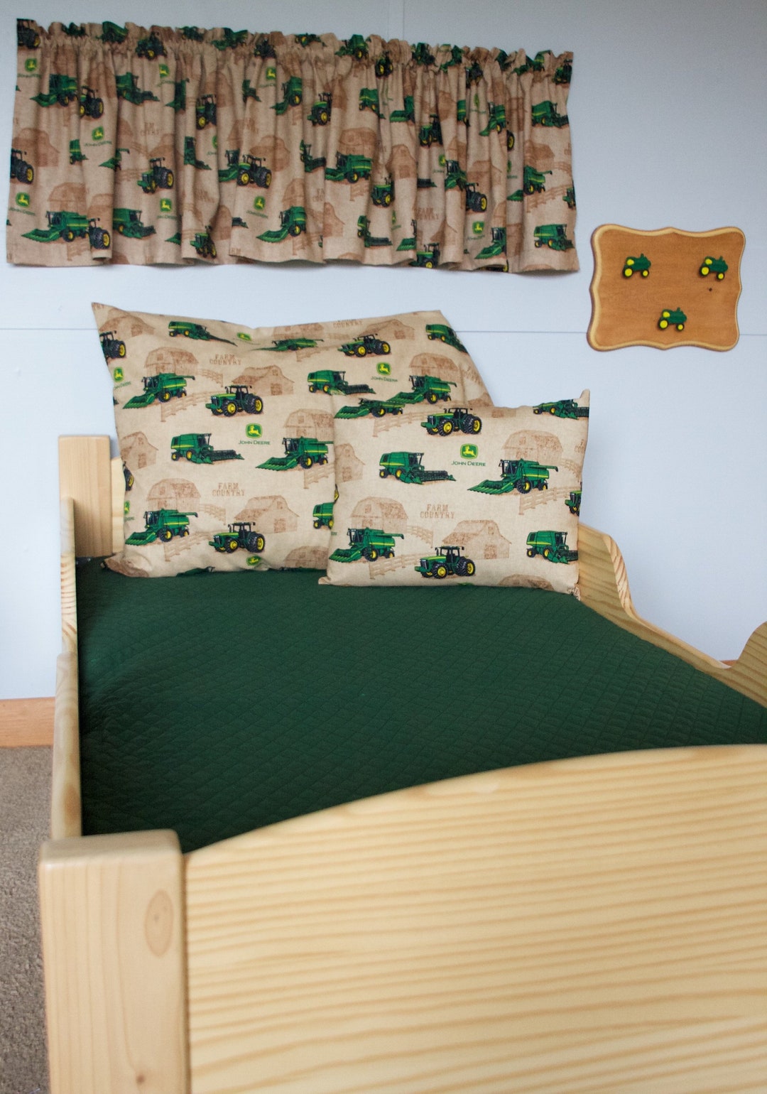 Toddler Bedding, Toddler Bed Set, John Deere Bedding, Tractor Bedding