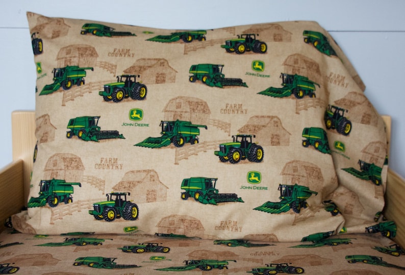 Toddler Bedding Toddler Bed Set John Deere Bedding Tractor Etsy