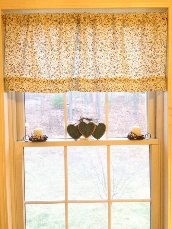 Vintage Rustic Country Valances Bedroom Decor Living Room Decor Kitchen Valance Kitchen Decor Country Valance Country Decor