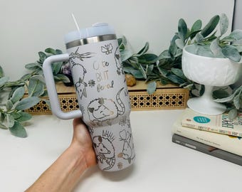 Opossum Funny 40oz Tumbler Gift: Engraved Insulated Mug