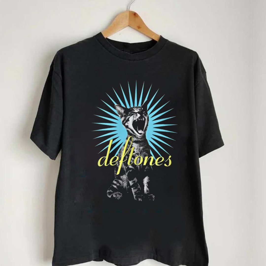 Deftones Around the Fur Cat Band Shirt Deftones Tshirt Etsy