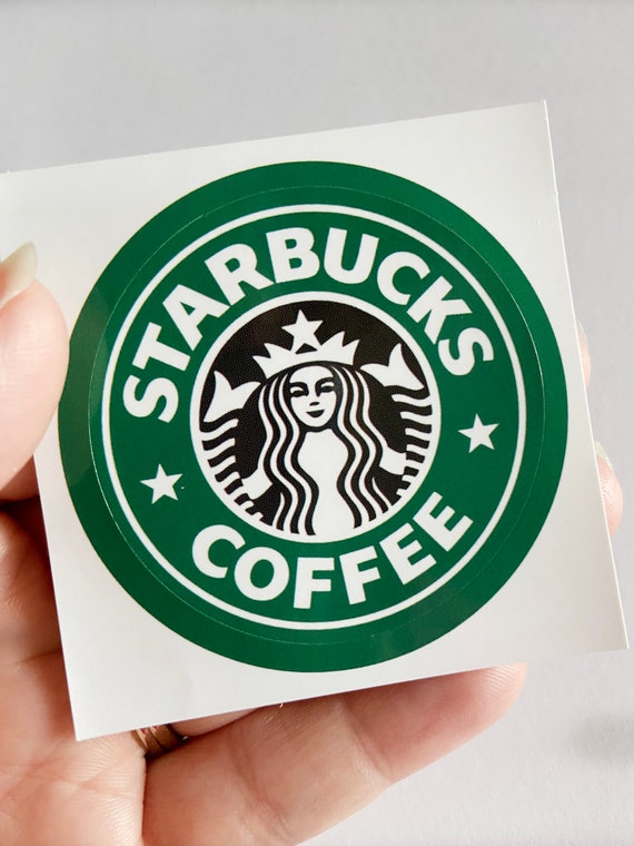 12 Starbucks Stickers Starbucks Stickers Starbucks 2 Inch 