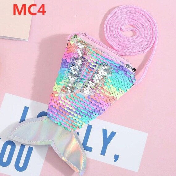 Flipkart.com | FULLY Sparkling Sequins Mermaid Makeup Bag Handbag Small Bag  Sling Bag - Sling Bag