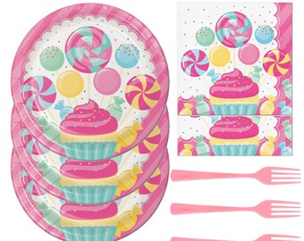 Candy Party, Candy Plates, Candy Napkins, Candy Theme Party, Candy Birthday, Candy Shop, Candy Land, Candy Land Theme Party, Candy Birthday