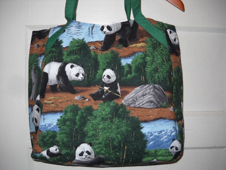 panda bear book bags