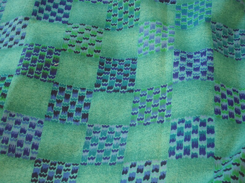 School Book Bag Shopping Tote Bag Blue-Green Library Book Bag Earth Friendly Tote Work Bag