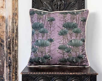Purple silk cushion | Etsy UK 16x22 Moroccan cactus silk sabra pillow