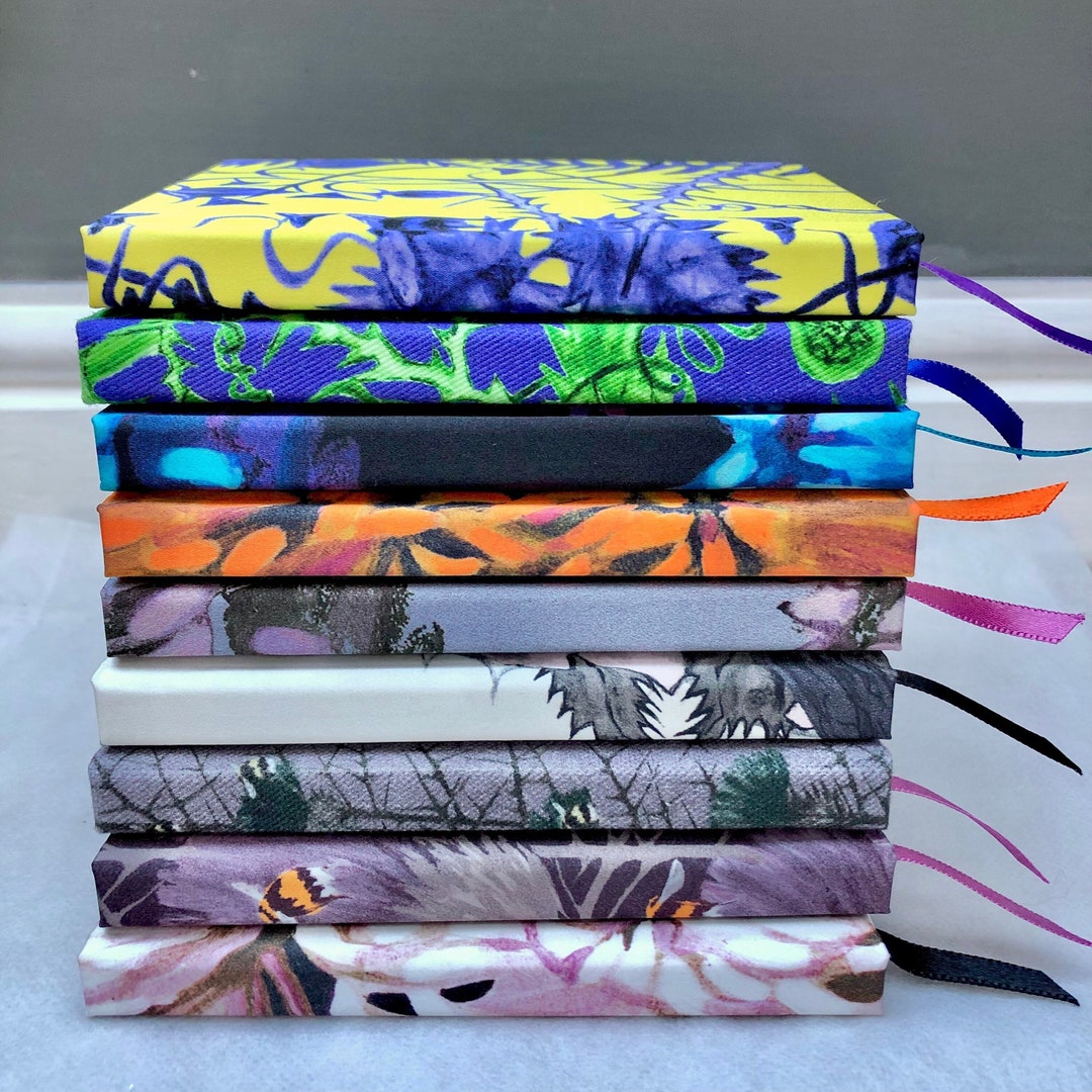 Beautiful Notebooks, A5 Sketchbooks, Luxury Quality Blank Paper, Silk