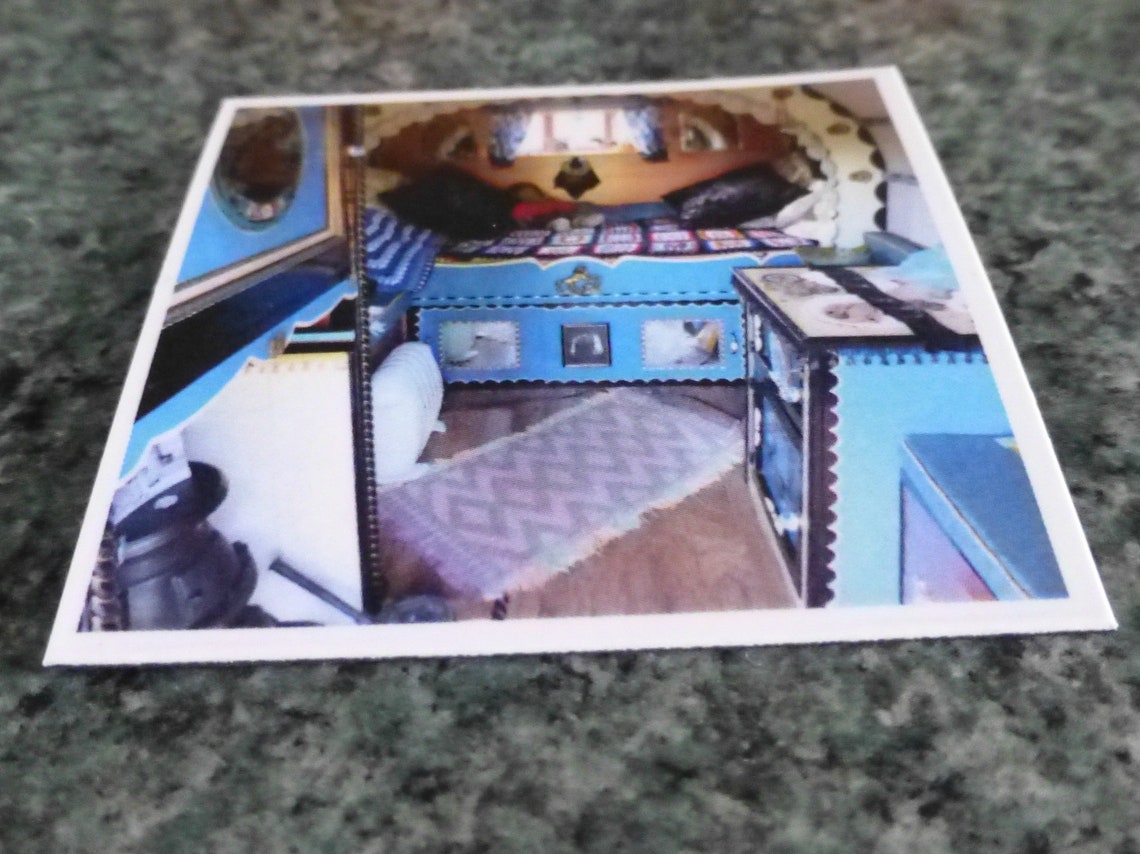 Inside the Gypsy Caravan Fridge Romany Gipsy Etsy