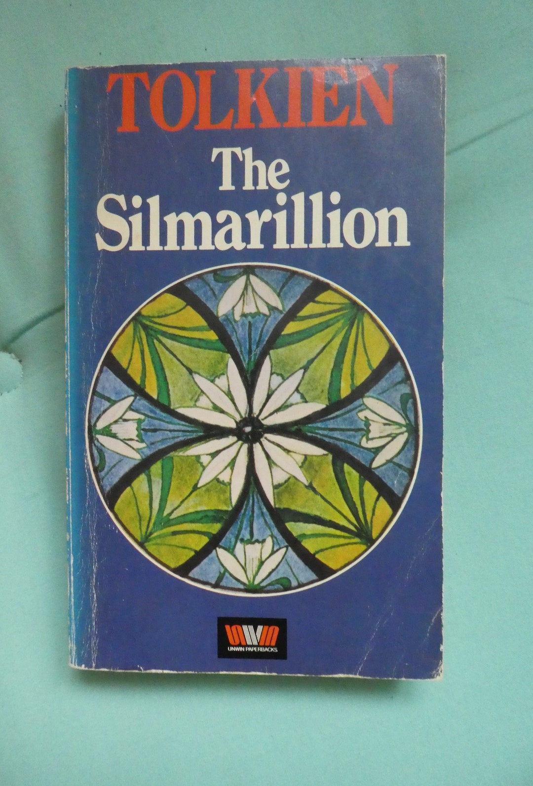 The SILMARILLION Tolkien 1979 Unwin Paperback Book Good Condition Elder ...