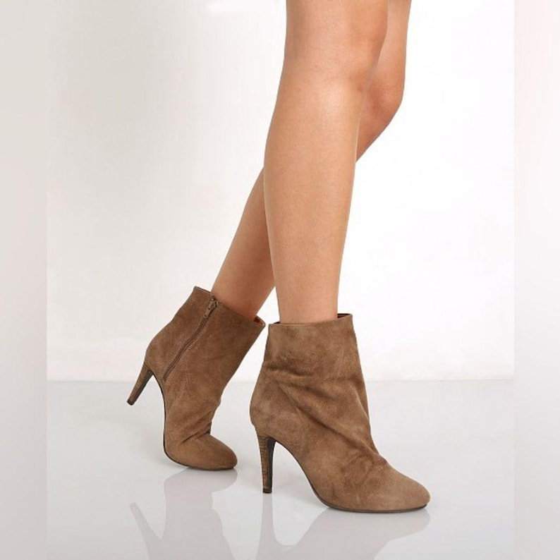 Free People Fairfax Heel Boot Tan image 1