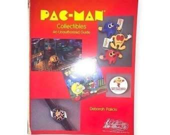 Pac-Man Collectible Paperback Resource Guide Mancave Game Room Coffee Table